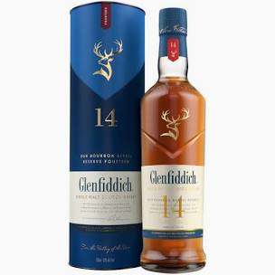 GLENFIDDICH BOURBON BARREL RESERVE 14Y 375 ML