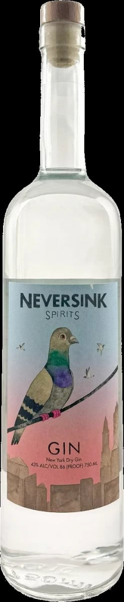 NEVERSINK  NEW YORK DRY GIN 