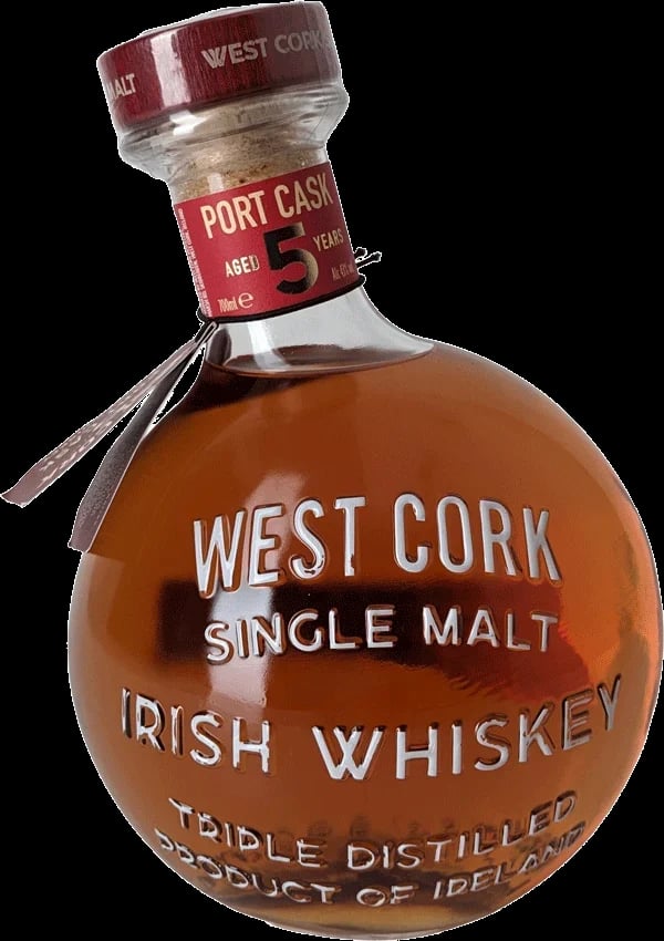 SINGLE MALT WEST CORK  PORT CASK 5Y