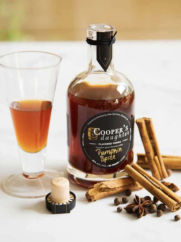 PUMPKIN SPICE VODKA COOPER'S DAUGHTER  375ML